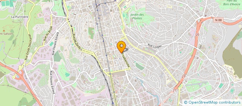 localisation de l'entreprise MONSIEUR MOHAMED OUBAIR  SAINT-ETIENNE