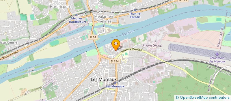 localisation de l'entreprise MONSIEUR MOHAMED OUBENYASSAF à LES MUREAUX