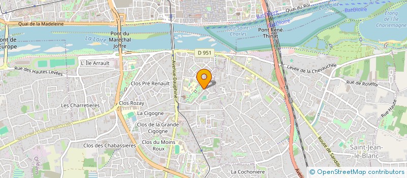 localisation de l'entreprise MONSIEUR MOHAMED OUCHAIBI  ORLEANS