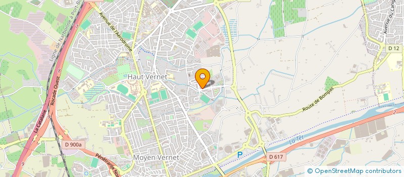 localisation de l'entreprise MONSIEUR MOHAMED OUDDOUHANE ALI  PERPIGNAN
