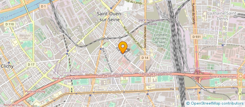 localisation de l'entreprise MONSIEUR MOHAMED OUGZAR LAKTIRI à SAINT-OUEN-SUR-SEINE