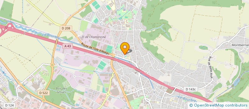 localisation de l'entreprise MONSIEUR MOHAMED OUHADDOU  BOURGOIN-JALLIEU