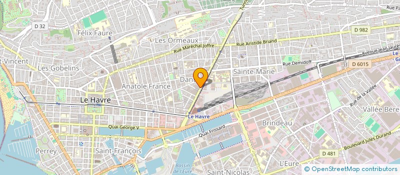 localisation de l'entreprise MONSIEUR MOHAMED OUHICHI à LE HAVRE