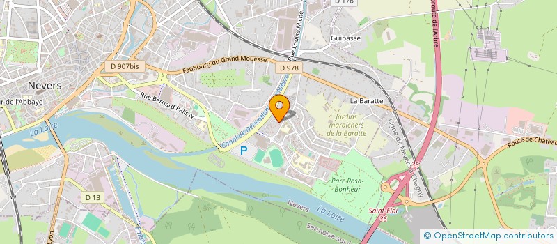 localisation de l'entreprise MONSIEUR MOHAMED OUHMANE à NEVERS