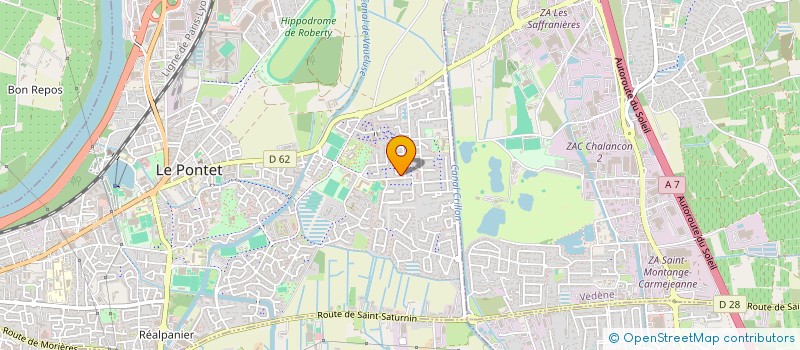 localisation de l'entreprise MONSIEUR MOHAMED OUHNINI  LE PONTET