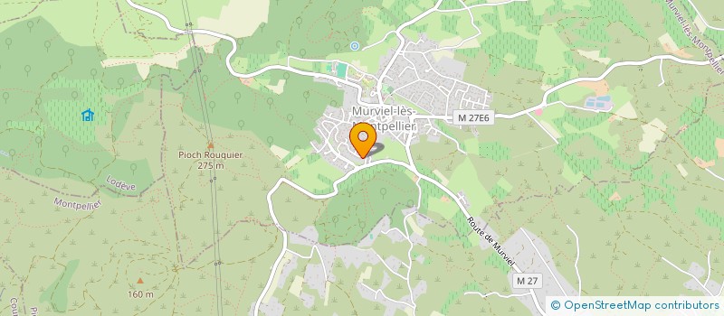 localisation de l'entreprise MONSIEUR MOHAMED OUJEBOUR  MURVIEL-LES-MONTPELLIER