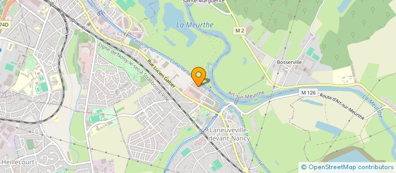 localisation de l'entreprise MONSIEUR MOHAMED OUKDIME  LANEUVEVILLE-DEVANT-NANCY