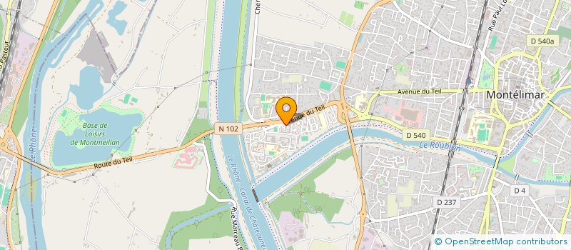 localisation de l'entreprise MONSIEUR MOHAMED OUKYCH  MONTELIMAR