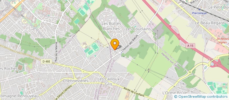 localisation de l'entreprise MONSIEUR MOHAMED OULALITE  HERBLAY-SUR-SEINE