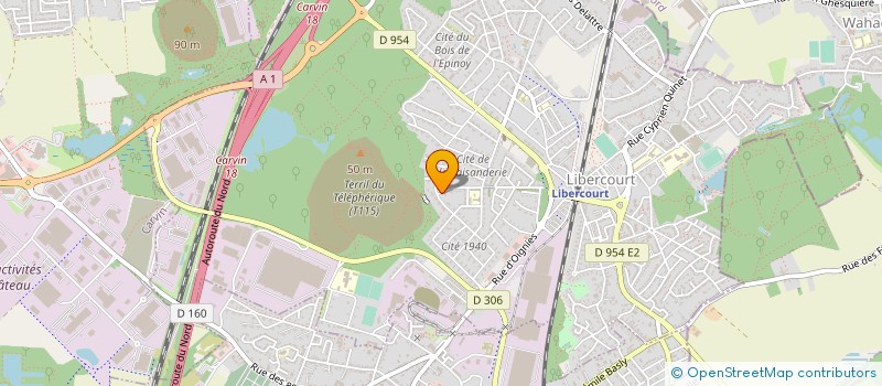 localisation de l'entreprise MONSIEUR MOHAMED OULD RABAH  LIBERCOURT