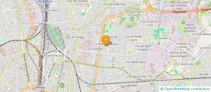 localisation de l'entreprise MONSIEUR MOHAMED OULED ALI à ORLEANS