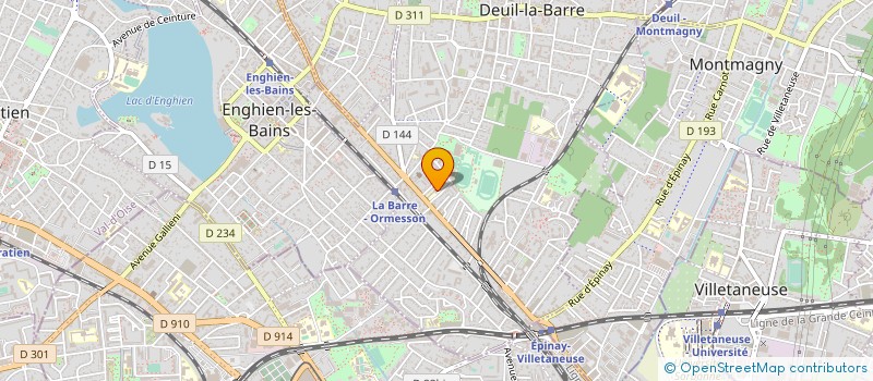 localisation de l'entreprise MONSIEUR MOHAMED OULLADJI à DEUIL-LA-BARRE