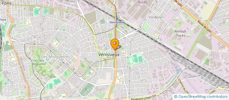 localisation de l'entreprise MONSIEUR MOHAMED OULMI  VENISSIEUX