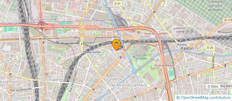 localisation de l'entreprise MONSIEUR MOHAMED OULMOU  PARIS