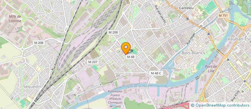 localisation de l'entreprise MONSIEUR MOHAMED OUM'HAND à LILLE