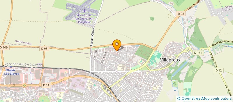 localisation de l'entreprise MONSIEUR MOHAMED OUMAR  VILLEPREUX