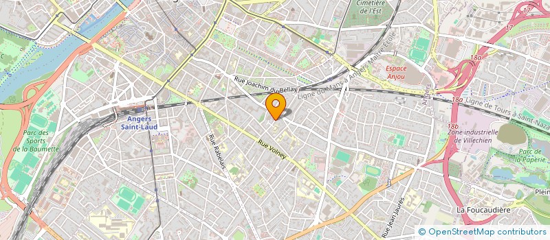 localisation de l'entreprise MONSIEUR MOHAMED OUMARI  ANGERS