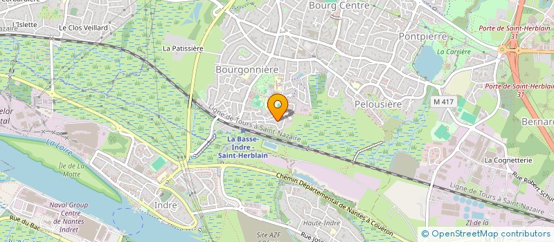 localisation de l'entreprise MONSIEUR MOHAMED OUMEDDOUR  SAINT-HERBLAIN