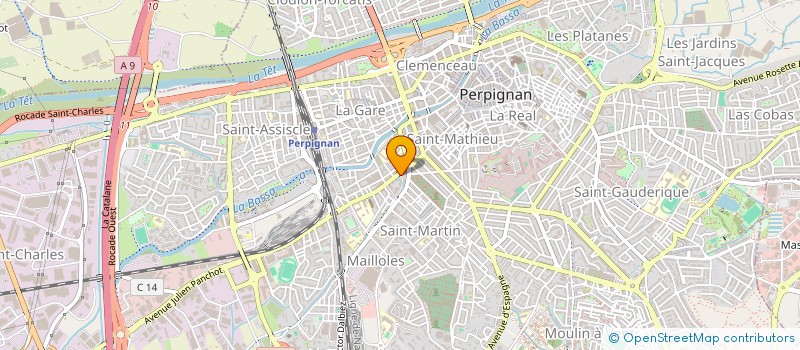 localisation de l'entreprise MONSIEUR MOHAMED OUMMAAMAR à PERPIGNAN