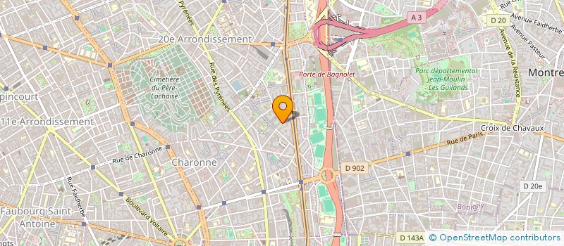 localisation de l'entreprise MONSIEUR MOHAMED OUMMANI  PARIS