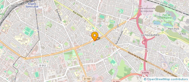 localisation de l'entreprise MONSIEUR MOHAMED OUNI à ANGERS