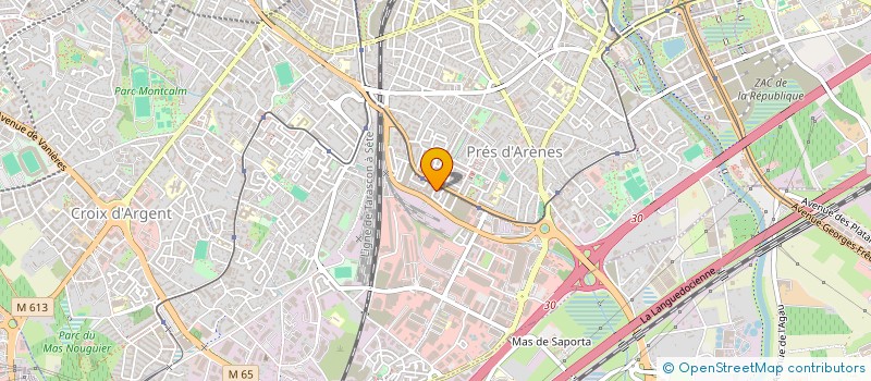 localisation de l'entreprise MONSIEUR MOHAMED OURAZZOUQ à MONTPELLIER