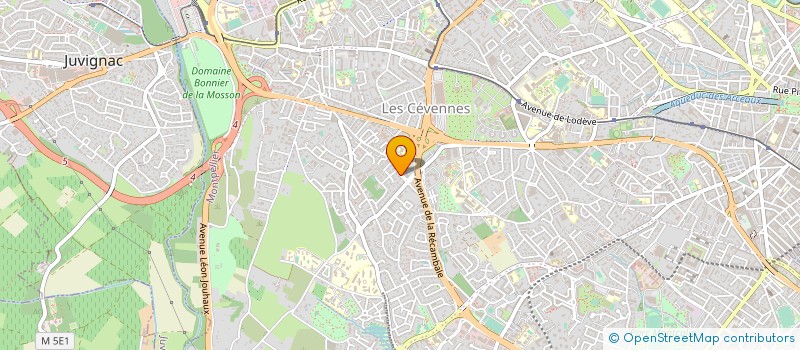 localisation de l'entreprise MONSIEUR MOHAMED OUSSAA  MONTPELLIER