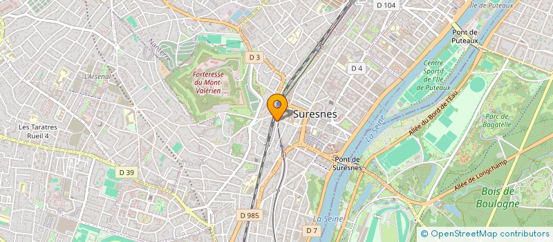 localisation de l'entreprise MONSIEUR MOHAMED OUSSAAD à SURESNES