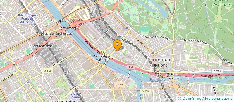 localisation de l'entreprise MONSIEUR MOHAMED OUSSAMA ABDELKEBIR  CHARENTON-LE-PONT