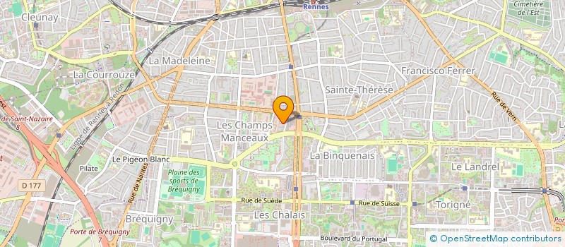 localisation de l'entreprise MONSIEUR MOHAMED OUTOUGANNE EL BAHY  RENNES