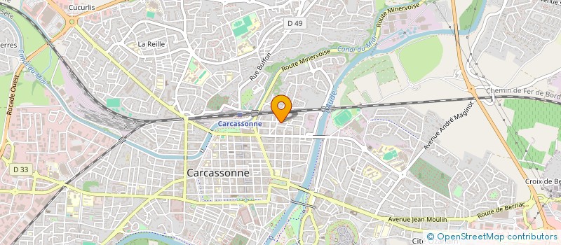 localisation de l'entreprise MONSIEUR MOHAMED OUYAZA à CARCASSONNE