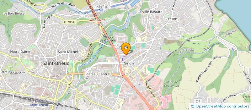 localisation de l'entreprise MONSIEUR MOHAMED QASSEM à SAINT-BRIEUC