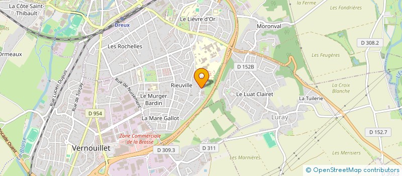 localisation de l'entreprise MONSIEUR MOHAMED QERROUANI à DREUX
