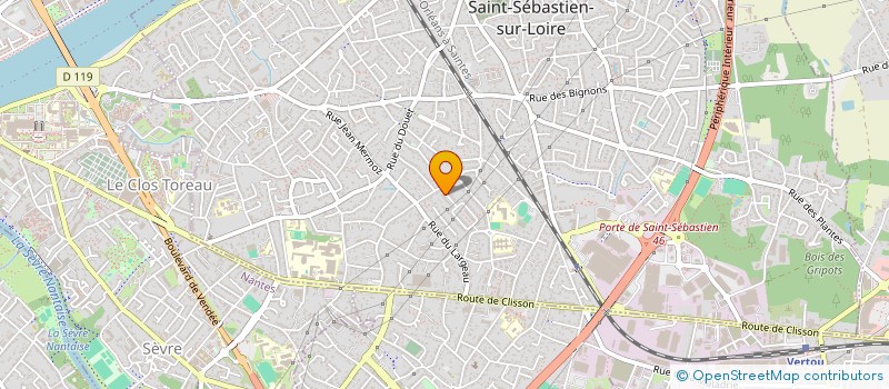 localisation de l'entreprise MONSIEUR MOHAMED RAAD  SAINT-SEBASTIEN-SUR-LOIRE