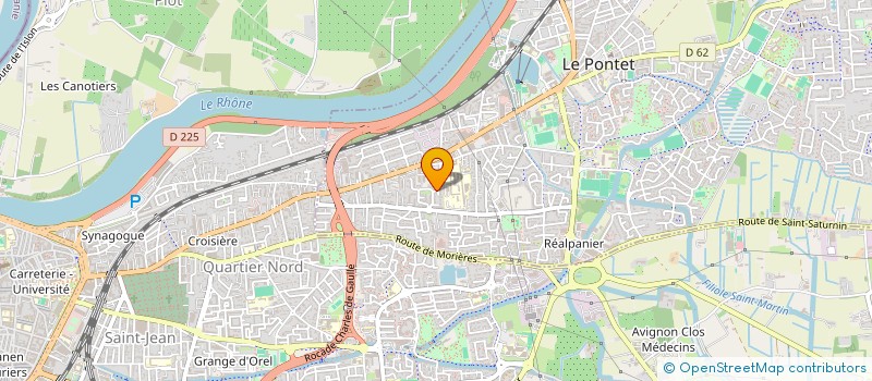 localisation de l'entreprise MONSIEUR MOHAMED RABAH  LE PONTET