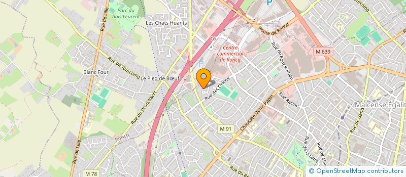 localisation de l'entreprise MONSIEUR MOHAMED RABBOUJ  TOURCOING