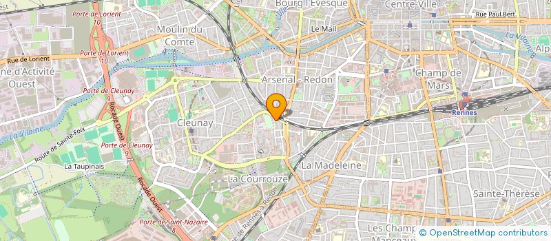 localisation de l'entreprise MONSIEUR MOHAMED RABIA  RENNES
