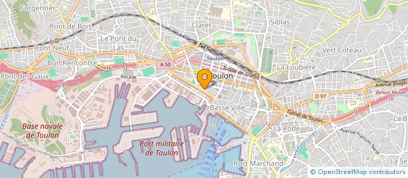 localisation de l'entreprise MONSIEUR MOHAMED RABIY  TOULON