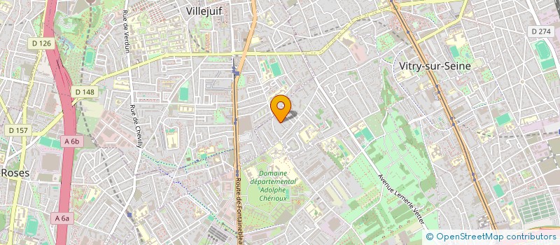 localisation de l'entreprise MONSIEUR MOHAMED RABTI  VITRY-SUR-SEINE