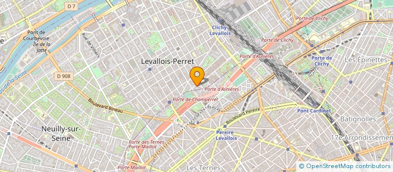 localisation de l'entreprise MONSIEUR MOHAMED RACHAD à LEVALLOIS-PERRET