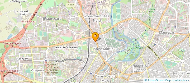 localisation de l'entreprise MONSIEUR MOHAMED RACHDI à RENNES