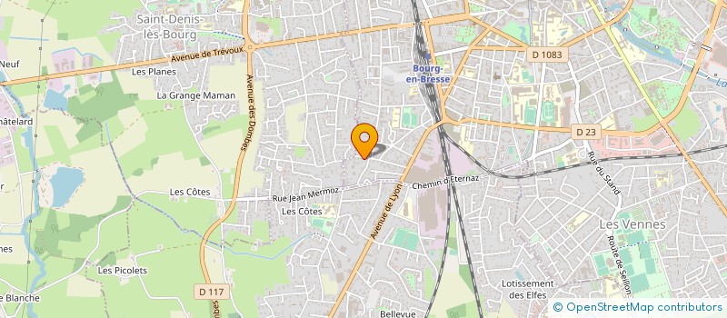 localisation de l'entreprise MONSIEUR MOHAMED RACHID à BOURG-EN-BRESSE