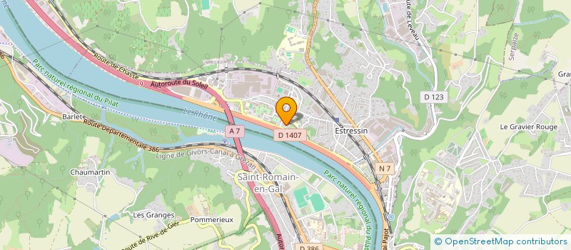 localisation de l'entreprise MONSIEUR MOHAMED RACHID LARBI-PACHA à VIENNE