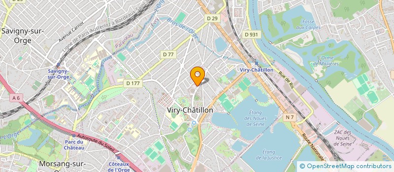 localisation de l'entreprise MONSIEUR MOHAMED-RACIM TAMOUNEIT  VIRY-CHATILLON