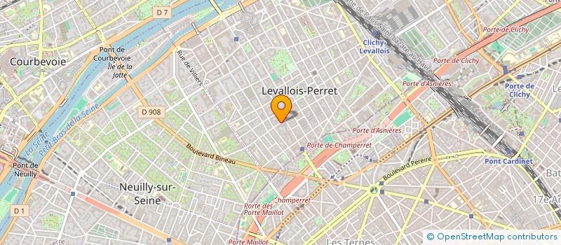 localisation de l'entreprise MONSIEUR MOHAMED RAFIK à LEVALLOIS-PERRET