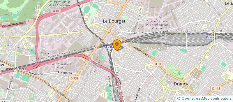 localisation de l'entreprise MONSIEUR MOHAMED RAFIK BARADIDE à DRANCY