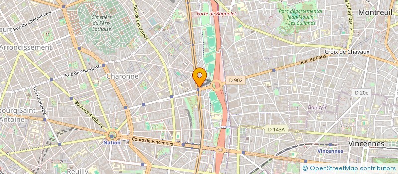 localisation de l'entreprise MONSIEUR MOHAMED RAFIK EL HADEUF  PARIS