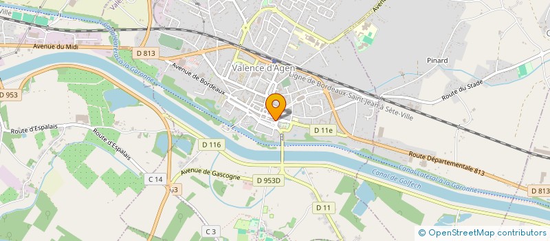 localisation de l'entreprise MONSIEUR MOHAMED RAFIQ à VALENCE