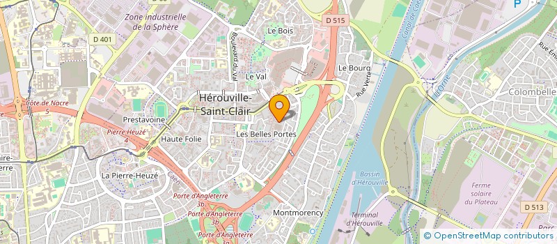 localisation de l'entreprise MONSIEUR MOHAMED RAHAL  HEROUVILLE-SAINT-CLAIR