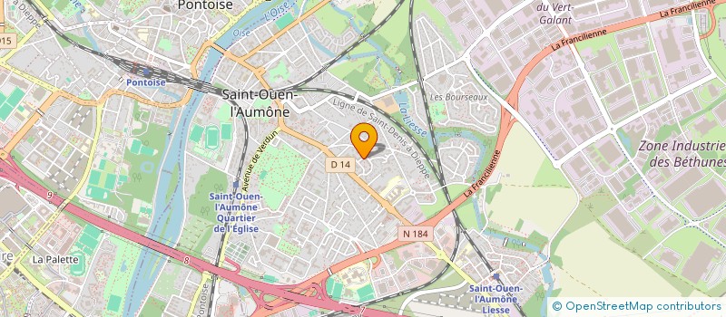 localisation de l'entreprise MONSIEUR MOHAMED RAHAL à SAINT-OUEN-L'AUMONE